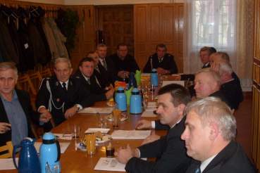 Posiedzenie Zarządu GO ZOSP RP w Drwini.