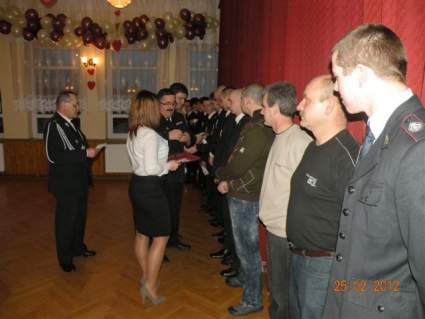 25.02.2012 - Zebranie sprawozdawcze OSP Stanisawice.