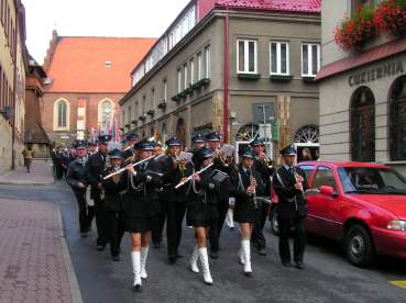 Orkiestra Dęta OSP w Tarnawie.