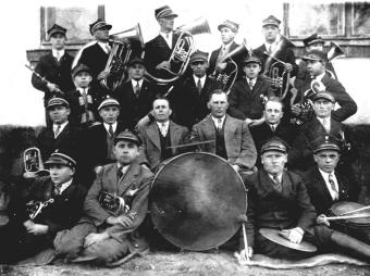 Orkiestra OSP Lipnica Dolna - 1936 r.