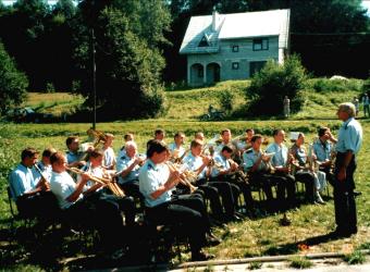 Orkiestra OSP Lipnica Dolna 2000 r.