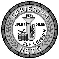Logo Orkiestry Dętej OSP w Lipnicy Dolnej.