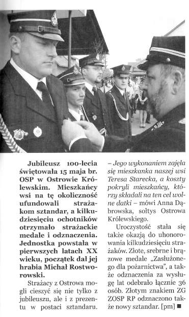Relacja miesięcznika "MojaBochnia i powiat" nr 5/2005