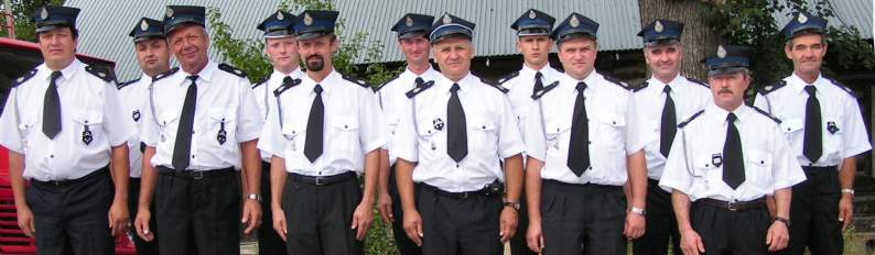 Strażacy OSP w Ujeździe. 17.09.2006.