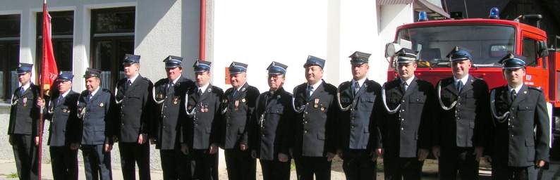Członkowie OSP Łąkta Górna - 2006 r.