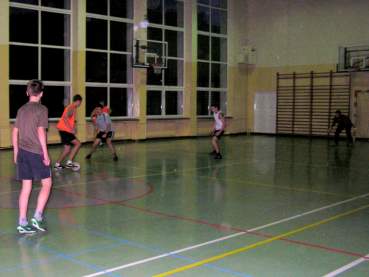 21.11.2008 - Zbiórka w sali gimnastycznej - ćwiczenia do turnieju.