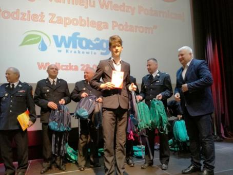 Wojewódzka eliminacja OTWP "Mlodziez zapobiega pozarom" Wieliczka - 28.04.2018 r.