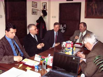 Posiedzenie Prezydium ZOP ZOSP RP w Bochni - 5.03.2010