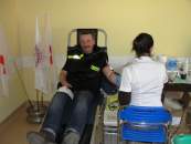 Akcja krwiodawstwa w OSP Dziewin.