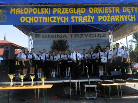 Małopolski przegląd Orkiestr Dętych OSP - Trzyciąż. 06.06.2014 r.