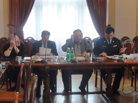 Posiedzenie Prezydium Zarzdu  OP ZOSP RP w Bochni w dniu 09.02.2015 r.