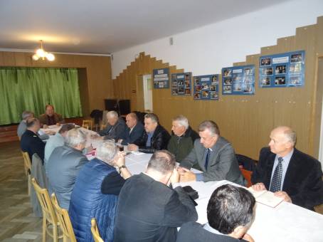 Posiedzenie Zarządu OP ZOSP RP w Bochni - 04.11.2015 r.