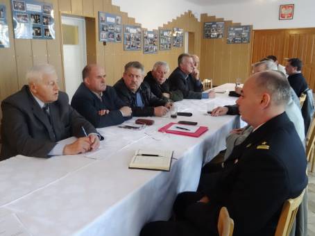 Posiedzenie Zarządu OP ZOSP RP w Bochni - 04.11.2015 r.