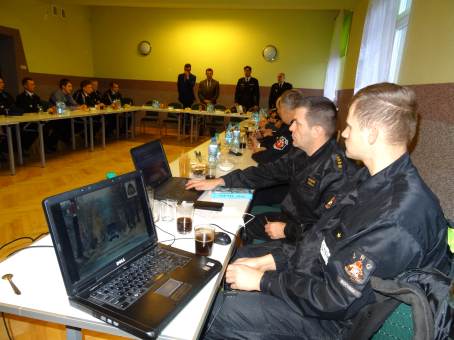 Narada operacyjno - szkoleniowa w Drwini - 15.12.2016 r.