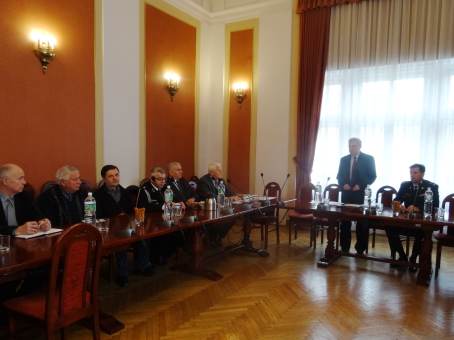 Posiedzenie Zarządu Oddziału Powiatowego ZOSP RP w Bochni - 07.11.2016 r.
