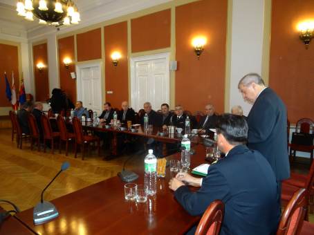 Posiedzenie Zarządu Oddziału Powiatowego ZOSP RP w Bochni - 07.11.2016 r.