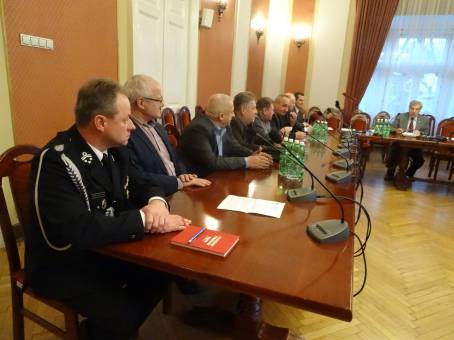 Posiedzenie Zarządu Oddziału Powiatowego ZOSP RP w Bochni - 14.12.2017 r. 