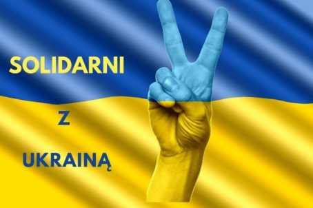 Solidarni z Ukrainą.