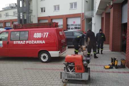 Zbiórka sprzętu dla ukraińskich strażaków.