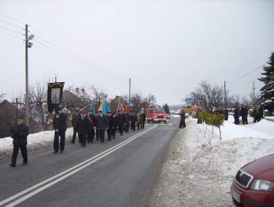 Pogrzeb Augustyna Leśniaka - 3.02.2010 r.