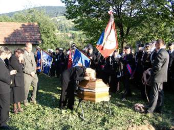 Pogrzeb Józefa Rogali - 23.09.2005.