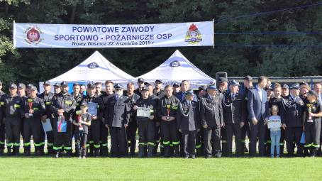 VIII Powiatowe Zawody Sportowo - Pozarnicze - Nowy Wisnicz - 22.09.2019 r.